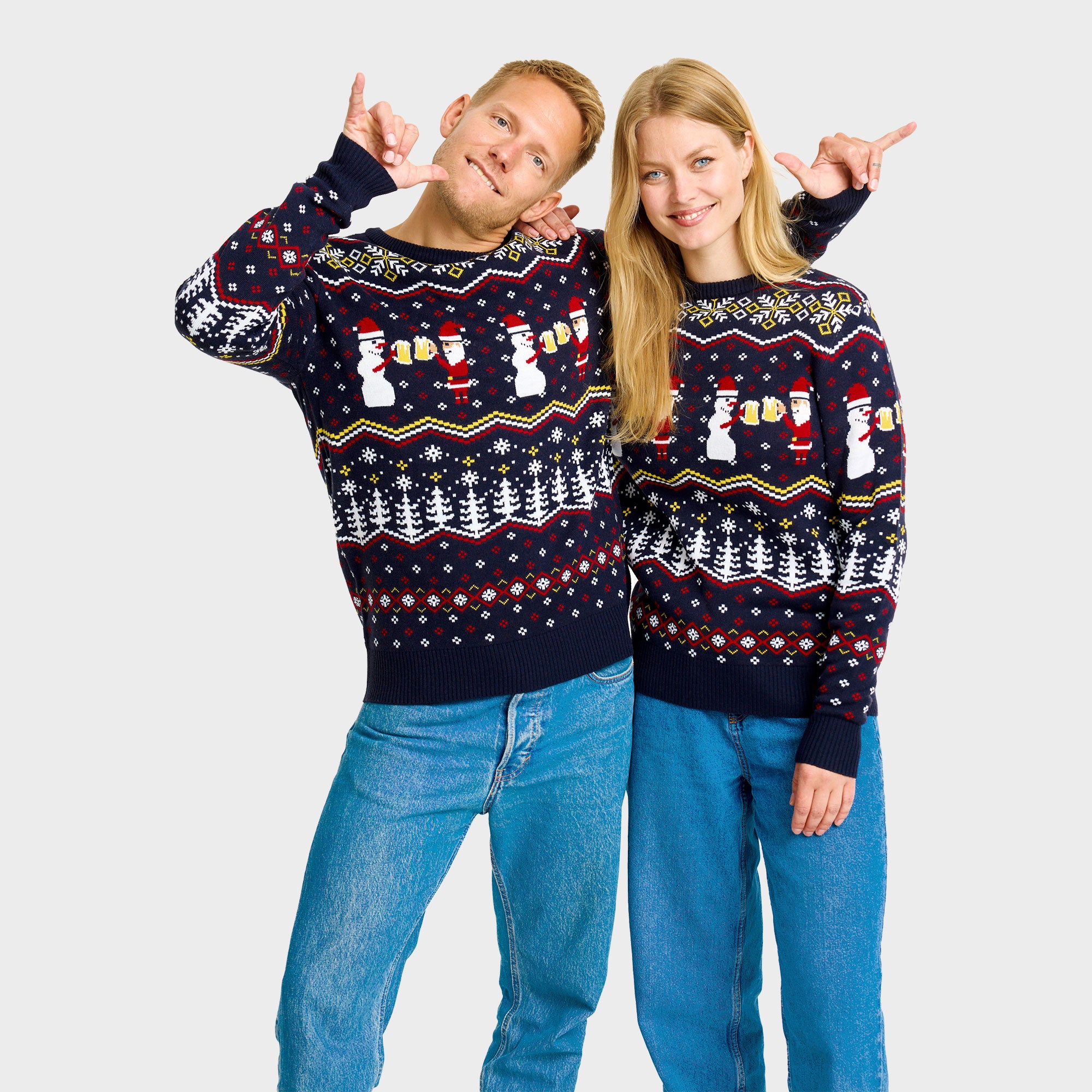 Cheers santa julesweater - Dame